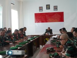 Kasdam XIV/Hasanuddin Brigjen TNI M. Syech Ismed, S.E., M.Han., mewakili Pangdam,
