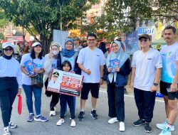 Jasa Raharja Sulsel Gencarkan Sosialisasi Pembebasan Denda di Beberapa Titik Car Free Day di Kota Makassar