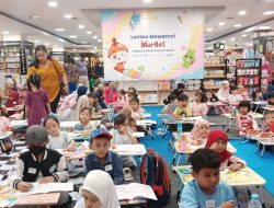 Ratusan Anak Antusias Ikut Lomba Mewarnai Gramedia