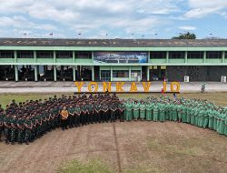 Pangdam XIV/Hsn Didampingi Ketua Persit KCK PD XIV/Hsn, Lakukan Kunker di Yonkav 10/Mendagiri*