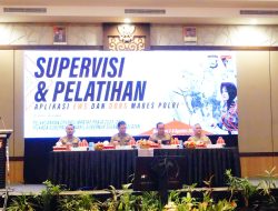 Supervisi dan Pelatihan Aplikasi EWS Dan DORS di Polda Sulsel Oleh Tim Mabes Polr