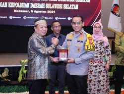 Penandatanganan Perjanjian Kerjasama Antara Komisi Pemilihan Umum Provinsi Sulsel Dengan Kepolisian Daerah Sulsel*