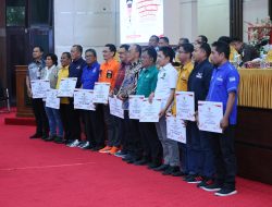 Rapat Koordinasi forum koordinasi pimpinan daerah (forkopimda Sulsel)*