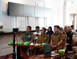 Pamen Ahli Bid. Ekonomi Poksahli Mewakili Pangdam XIV/Hsn Hadiri Rakor Inflasi Pengendalian Inflasi Daerah 2024 Secara Virtual*