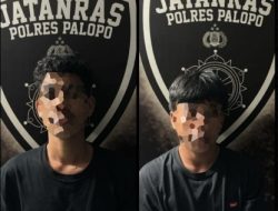 2 Pelaku Pengancaman Di Amankan Polres Palopo Di Jalan Durian Jalur Dua Palopo