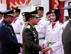 Kapoksahli Mewakili Pangdam XIV/Hsn Hadiri Pengukuhan 73 Putra Putri Terbaik Paskibraka Provinsi Sulsel Tahun 2024*