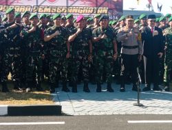 Pangdam XIV/Hsn Memimpin Upacara Pemberangkatan Satgas Yonzipur 8/SMG, Tugas Ops Pamtas Darat RI-Malaysia*
