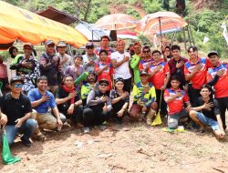 Trail Enduro Yang Di Selenggarakan Untuk Menyambut HUT RI Ke 79 Oleh Kapolres Palopo Di Kecamatan Murante