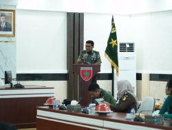 Kapoksahli Pangdam XIV/Hsn Menerima Audiensi Dari Setjen Watannas RI*
