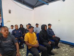 Tim Minggu Kasih Polda Sulsel Sambangi Food Court Daya Makassar
