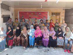 Tim Jumat Curhat Polda Sulsel disambut Meriah Warga Kec. Ujung Tanah