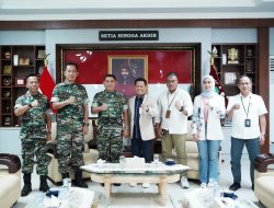 Pangdam XIV/Hsn Menerima Kunjungan Silturahmi Direksi BRI Kanwil Makassar*