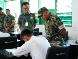 *Pangdam XIV/Hsn Meninjau Langsung Tahapan Seleksi Pusat Caba PK TNI AD TA. 2024*