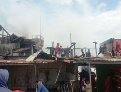 Jago Merah Mengamuk Lagi Di Jalan Sabutung Di Belakang Kantor Lurah Gusung Di Dalam Pelabuhan Paotere.                         