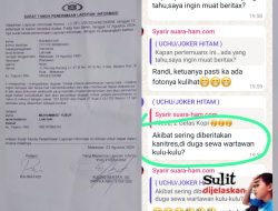 Tak Terima  Dikatakan Wartawan Kulu–Kulu Serta Wartawan Sewaan ,Yusuf Selaku Wartawan KumbaNews Di Labor Polisi