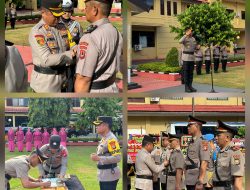 Upacara Sertijab, Kapolres Maros: Terima Kasih Telah Merubah Budaya Organisasi yang Jelek