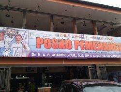 Pasangan Tunggal Calon Kepala Daerah Kabupaten Maros Meresmikan Posko Pemenangan, Chaidir Syam : Tempat berkoordinasi sesama Team CS’TA.