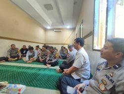 Pupuk Keimanan dan Ketaqwaan, Personil Polsek Bontoala ikuti Pembinaan Rohani dan Mental*