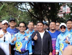Dies Natalis Ke-68 Unhas, Pangdam XIV/Hsn Ikuti Fun Walk Bersama Rektor Unhas*