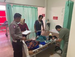 Telah Terjadi Kecelakaan Lalulintas Di Jalan Andi Mappanyompa Kec. Wara Timur