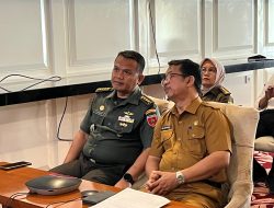 Pamen Ahli Bid Ekonomi Poksahli Pangdam XIV/Hsn Hadiri Rakor Pengendali Inflasi Daerah Secara Virtual*