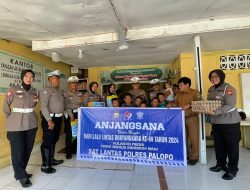 Satlantas polres Palopo Memperingati Hari Bayangkara  Lalu Lintas Ke 69 Dan Sebagai Tradisi Kepolisian Untuk Saling Mendukung