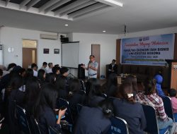 Kepala Cabang Jasa Raharja Sulsel Menjadi Narasumber dalam Kegiatan Pembekalan Magang Mahasiswa Fakultas Ekonomi dan Bisnis Universitas Bosowa