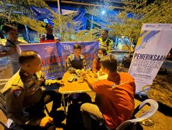 Polres Palopo Menggelar Kegiatan Kesehatan Bagi Sopir Bus Penumpang Serta Kendaraan