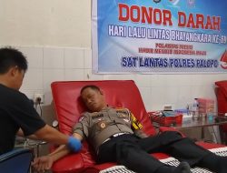Polres Palopo Menggelar Donor Darah Di Palang Merah Indonesia (PMI) Palopo