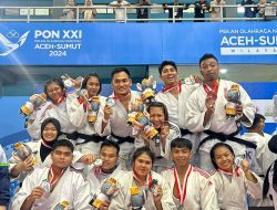Atlet Judo Polri Tam3bah Emas dan Perak di PON XXI Aceh Sumut*