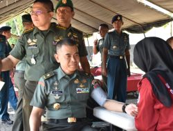 Kasdam XIV/Hsn Menghadiri Bhakti Kesehatan Dalam Rangka Dirgahayu TNI ke-79 Tahun 2024*