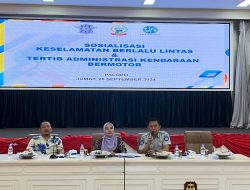 Jasa Raharja Palopo Bersama UPT Samsat Palopo Sosialisasikan Relaksasi Bebas dan Diskon Pajak Kendaraan Kepada Perangkat Daerah