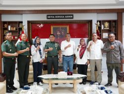 Pangdam XIV/Hsn Menerima Audiensi Direksi Harian Fajar*