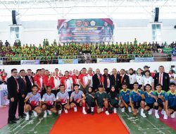 Peringati HUT Ke-79 TNI Tahun 2024, Pangdam XIV/Hsn Pimpin Upacara Pembukaan Open Turnament Kejurnas Sepak Takraw Piala Panglima TNI*