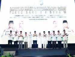 Kapoksahli Pangdam XIV/Hsn Menghadiri Peringatan Maulid Nabi Muhammad SAW Tahun 1446 H di Polda Sulsel*
