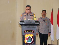 Gelar Kegiatan Pembinaan Etika Profesi Polri, Wakapolda Papua: Menjunjung Tinggi Nilai Kejujuran, Tanggung Jawab, Dan Keadilan Dalam Menjalankan Tugas