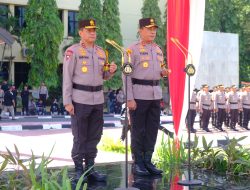 Serah Terima Pataka Pallawa Lipu Kapolda Sulsel*