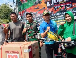 Polres Palopo Menggelar Jalan Santai untuk Menyambut Hari Ulang Tahun TNI Ke 79