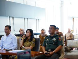 Pamen Ahli Bid. Ekonomi Poksahli Pangdam XIV/Hsn Menghadiri Rakor Pengendali Inflasi Daerah Secara Virtual*