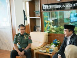 Kasdam XIV/Hsn Menerima Audiensi dari Panitia Expo Bulan Santri 2024*