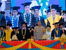 Kapolda Sulsel Beri Orasi Ilmiah pada Acara Wisuda Di UIN Alauddin Makassar*