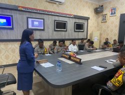 Polres Palopo Menggelar Bimbingan Rohani Untuk Memperkuat karakter Anggota Polri