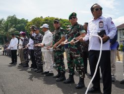Pamen Ahli Bidang Ilpengtek dan LH Poksahli Pangdam XIV/Hsn Menghadiri Upacara Pelepasan Ekspedisi Rupiah Berdaulat 2024*