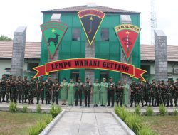 Pangdam XIV/Hsn Kunker di Brigif 11/Badik Sakti, Kodim 1405/Parepare dan Kodim 1421/Pangkep*