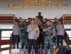 Kapolda Sulsel Kunjungan Silaturahmi ke Mako Divisi 3 Kostrad, Perkuat Sinergitas dan Jaga Kamtibmas Menjelang Pilkada*