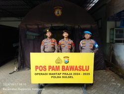 Jelang Pilkada 2024, Polda Sulsel Terus monitoring pengamanan Kampanye*