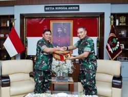 Pangdam XIV/Hsn Terima Kunjungan Silaturahmi Tim Pengumpulan Data Sahli Kasad Bidang Jahpers*
