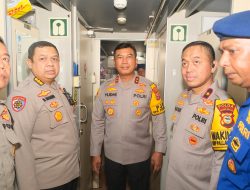 Kapolda Sulsel Resmikan Kapal Patroli C1-3012 Sikatan di Dermaga Ditpolairud Polda Sulsel*