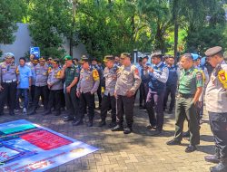 Asops Kasdam XIV/Hsn Menghadiri Apel Pengamanan Debat Pilwalkot Makassar 2024*
