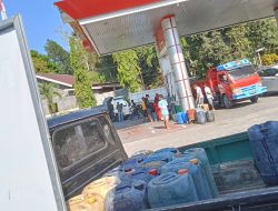 Hasil pantauan tim media membenarkan adanya kasus ini di SPBU Biringere Kecamatan Sinjai utara